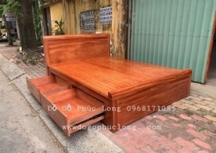 Chọn mua giường ngủ gỗ Xoan Đào tại Quận 12 